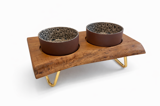 Barneo Napfbar aus Kirschholz