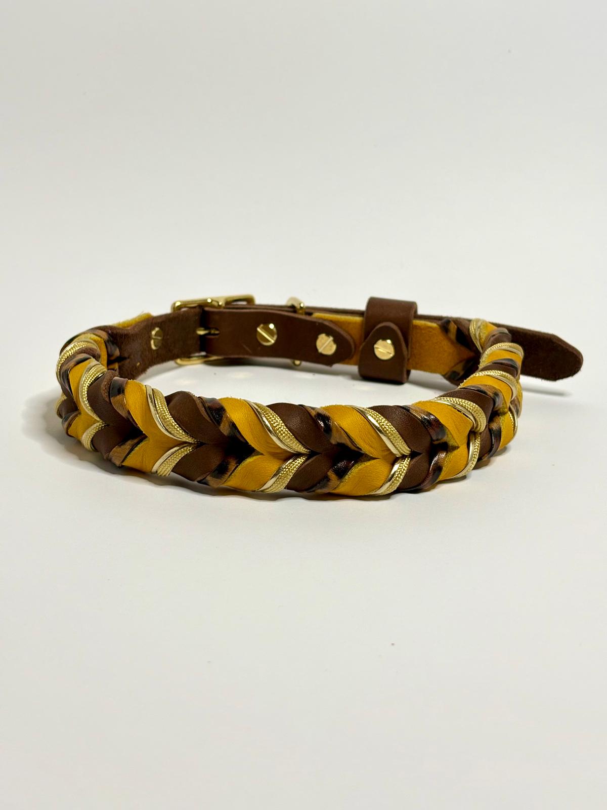 Lederhalsband Leo Blaze