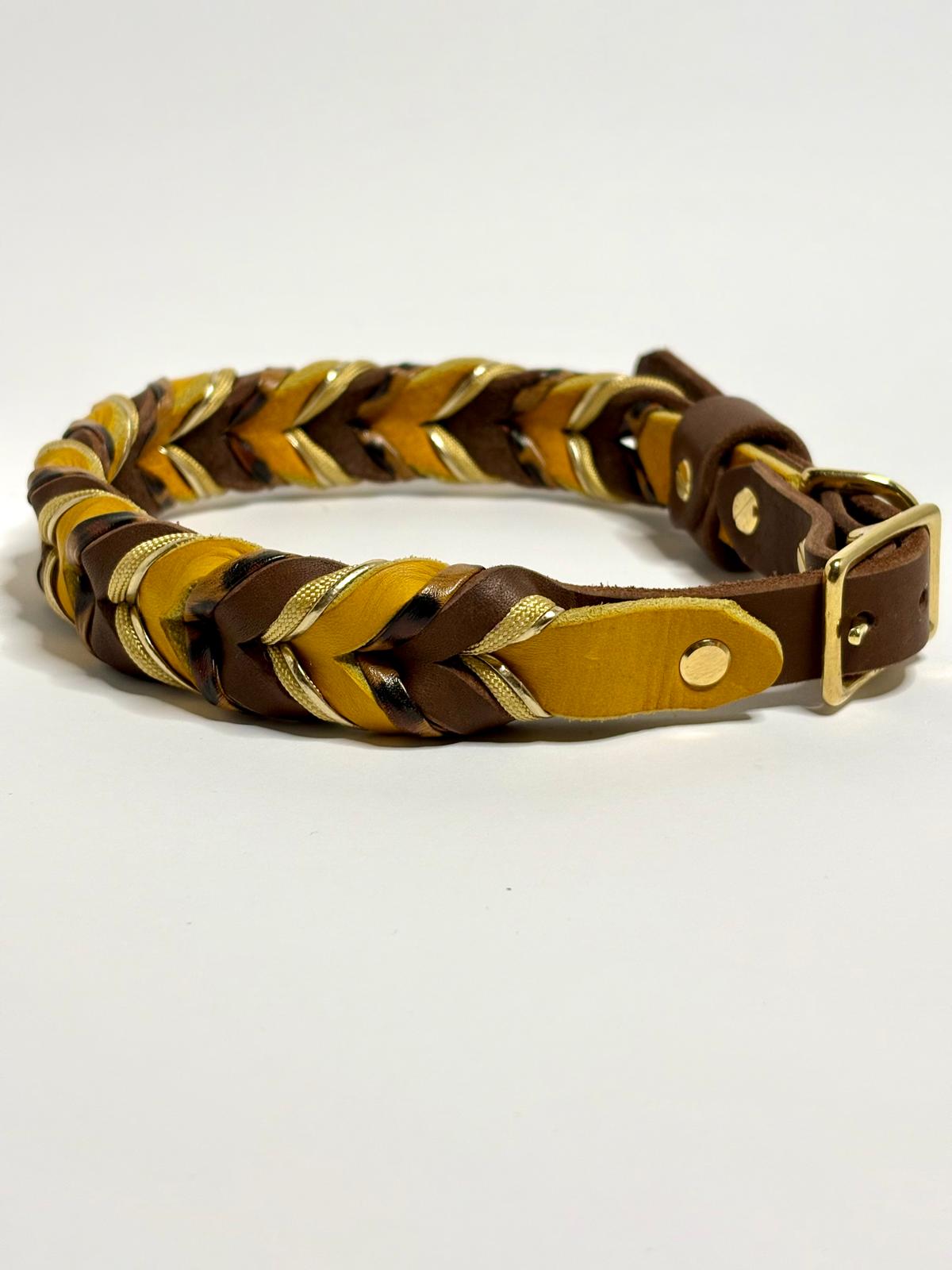 Lederhalsband Leo Blaze