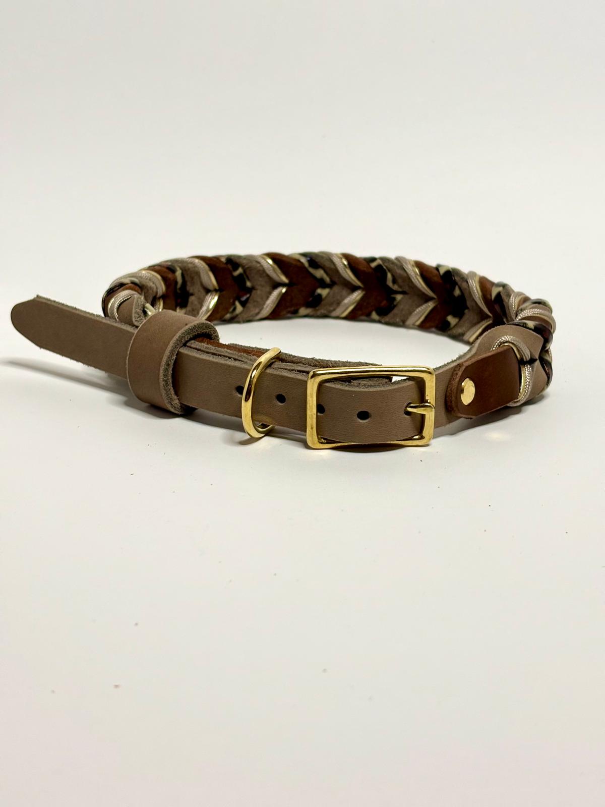 Lederhalsband Savanna