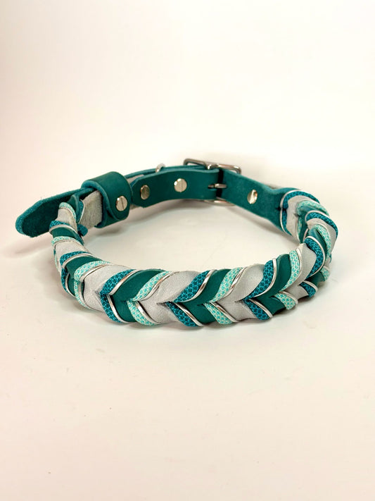 Lederhalsband Laguna