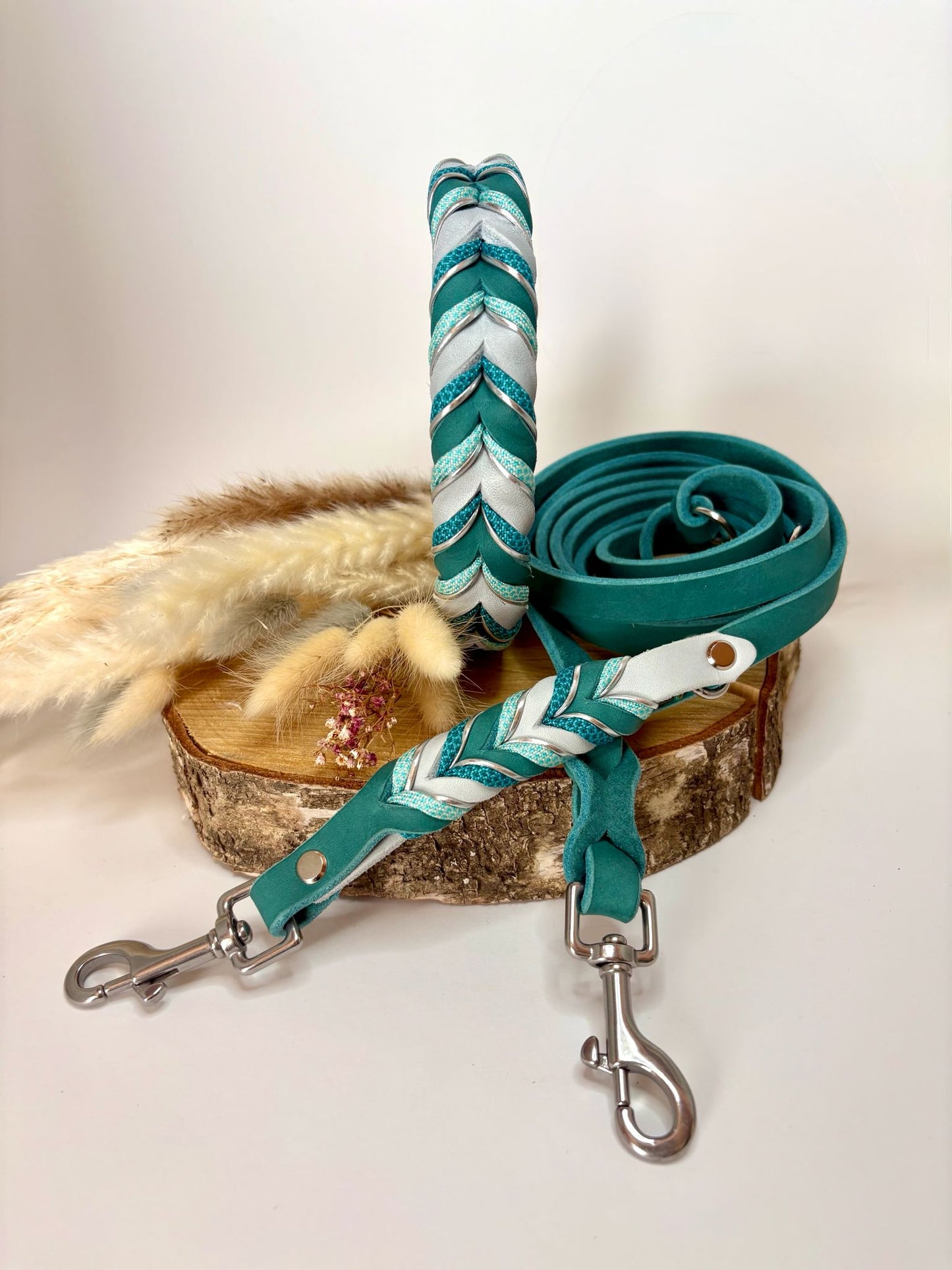 Lederhalsband Laguna