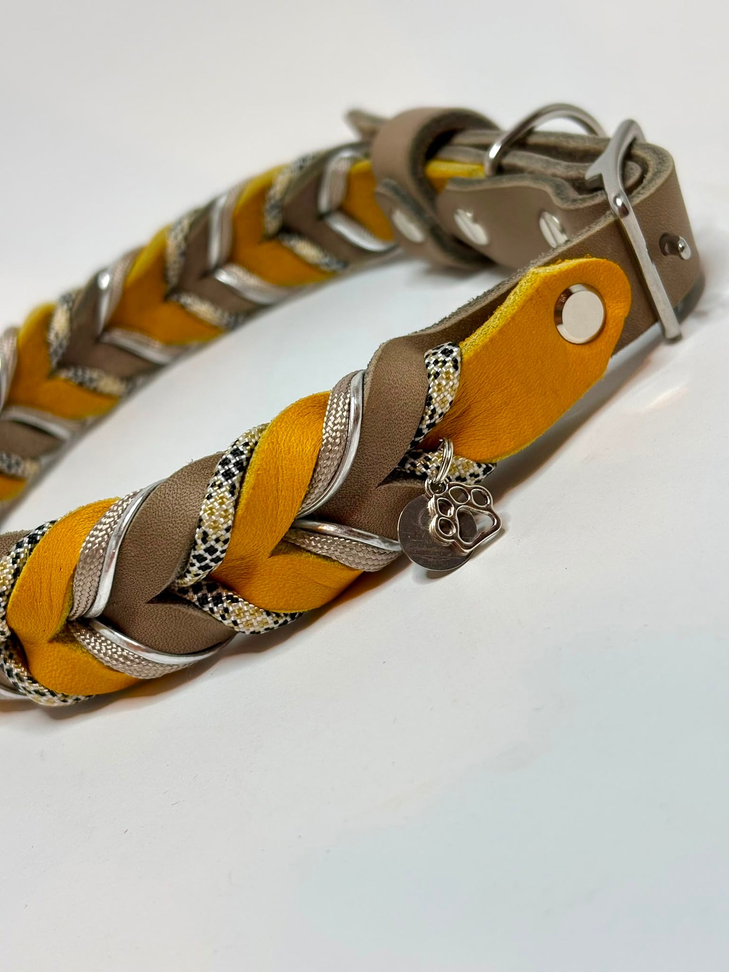 Lederhalsband Sand and Sun